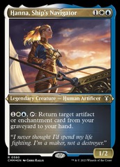 (580) Hanna, Ship's Navigator - ETCHED FOIL